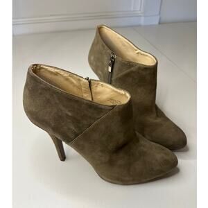 NWT Enzo Angiolini Leather Heeled Boots